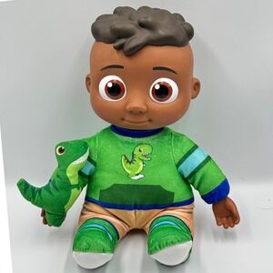 CoComelon My Friend Cody Musical Plush Doll with Dinosaur Tested Working